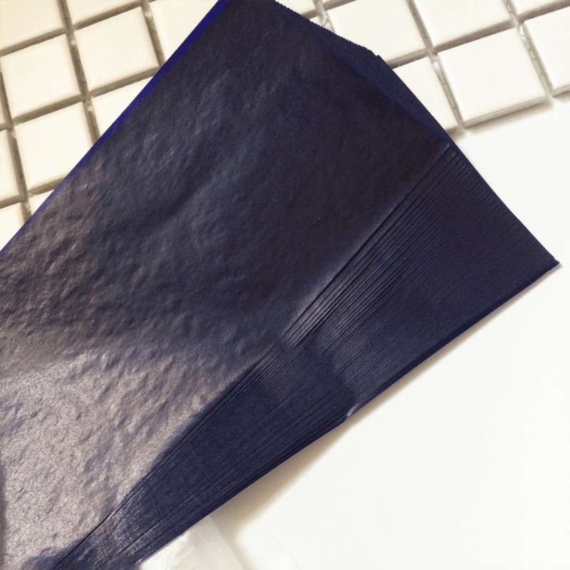 Carbon Paper Blue Double Sided Carbon Paper Stationery Paper - Temu