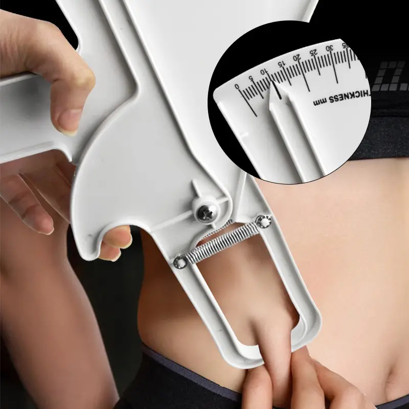 Body Fat Measure Tester Analyzer Sebum Caliper Clamp Shaped Ruler