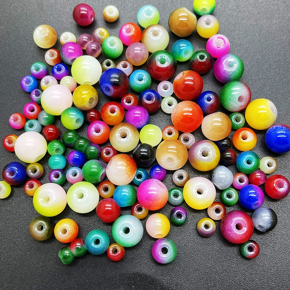 Mixed 24 Colors Glass Seed Beads Glass Beads Bulk Kit - Temu