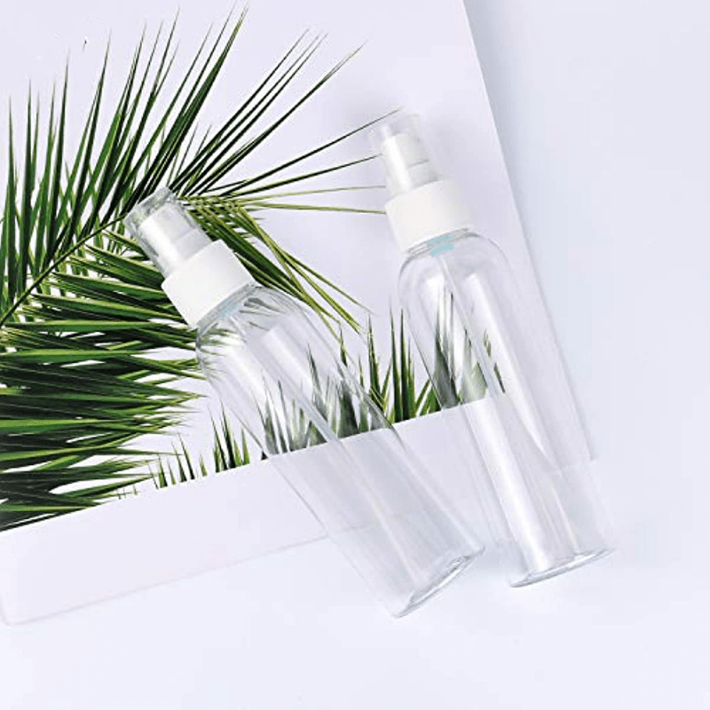 Spray Bottles Transparent Empty Fine Mist Plastic Mini Travel
