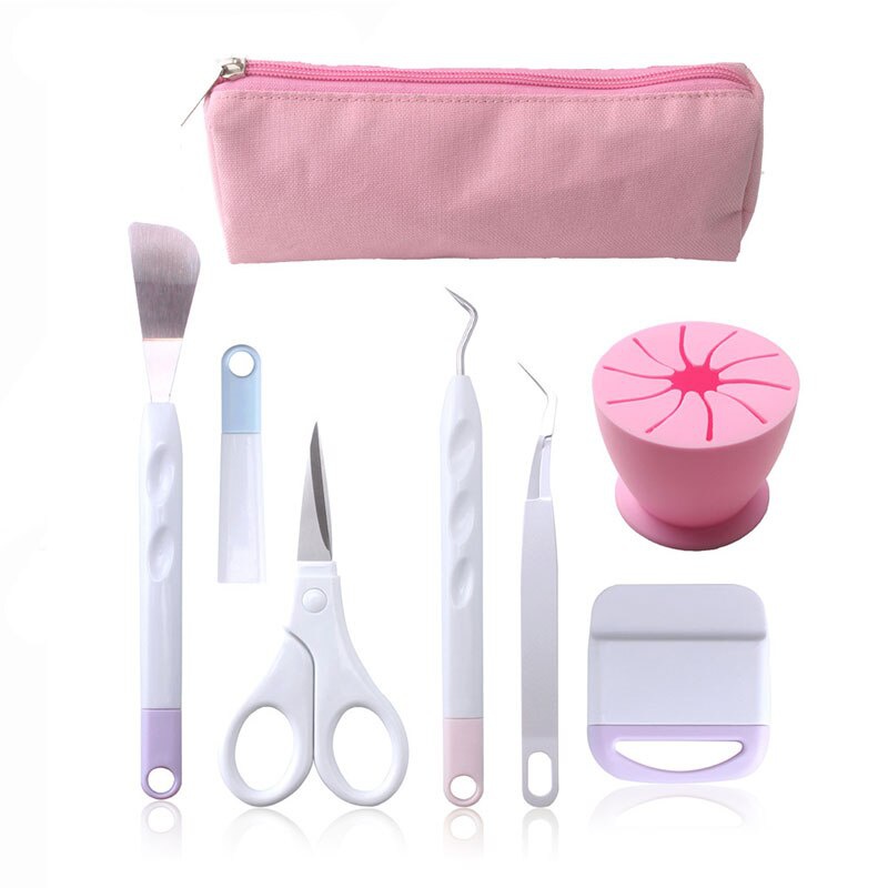 Image of 7/8pcs Vinyl Weeding Kit For Craft Vinyl Weeding Tool Tweezer Weeder Scraper For Diy Cardstock Tool Cardstock