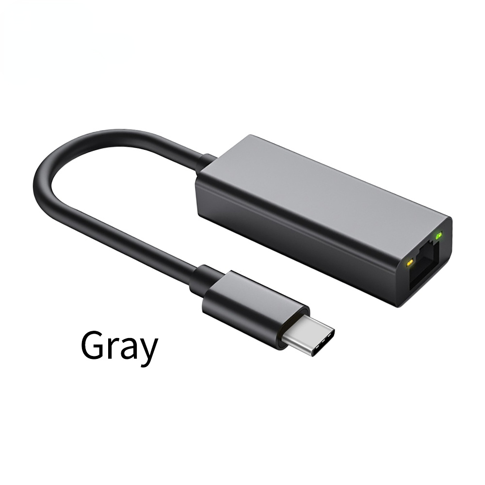 New Usb C Ethernet Usb C To Rj45 Lan Adapter For Macbook Pro Galaxy S9 S8 Note 9 Type C Network Card Ethernet - Electronics - Temu