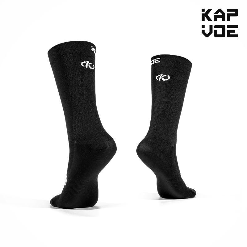 Calcetines Altos De Esquí Negro - Calcetines de deporte y