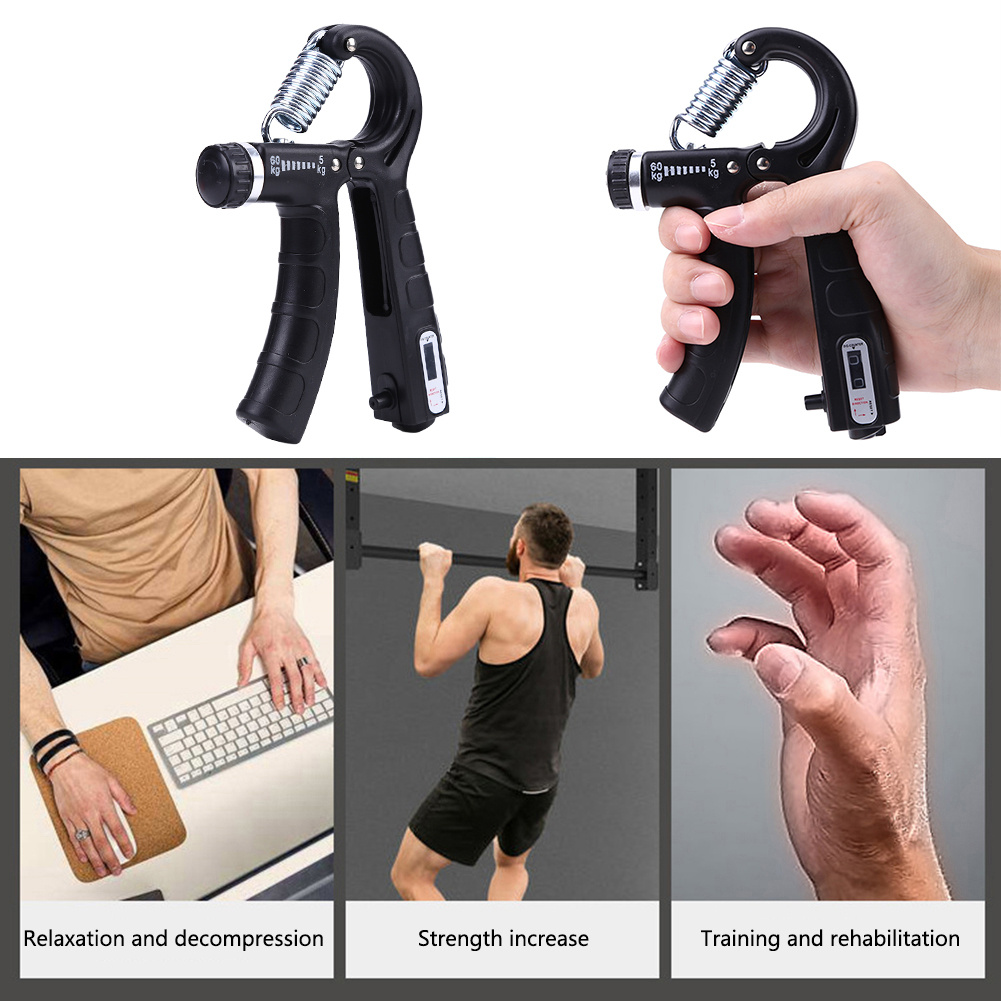 Adjustable Hand Grip Strengthener Finger Gripper For Hand - Temu United  Arab Emirates