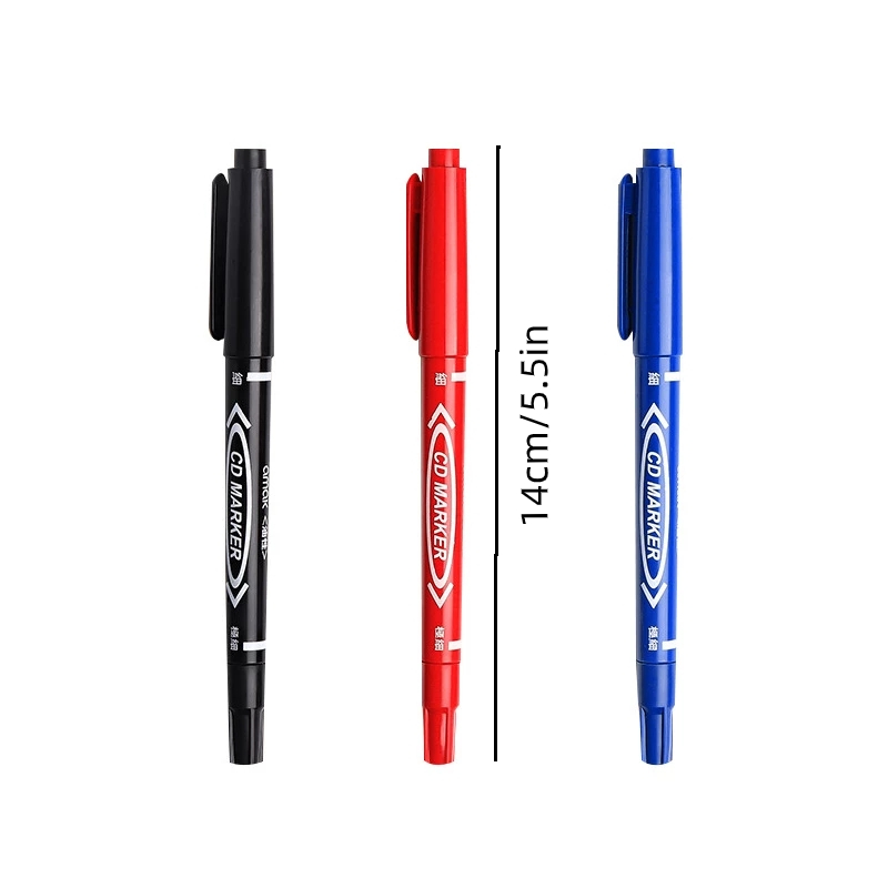 Pen Marker Pens Color Black, Black Marker Pen Waterproof
