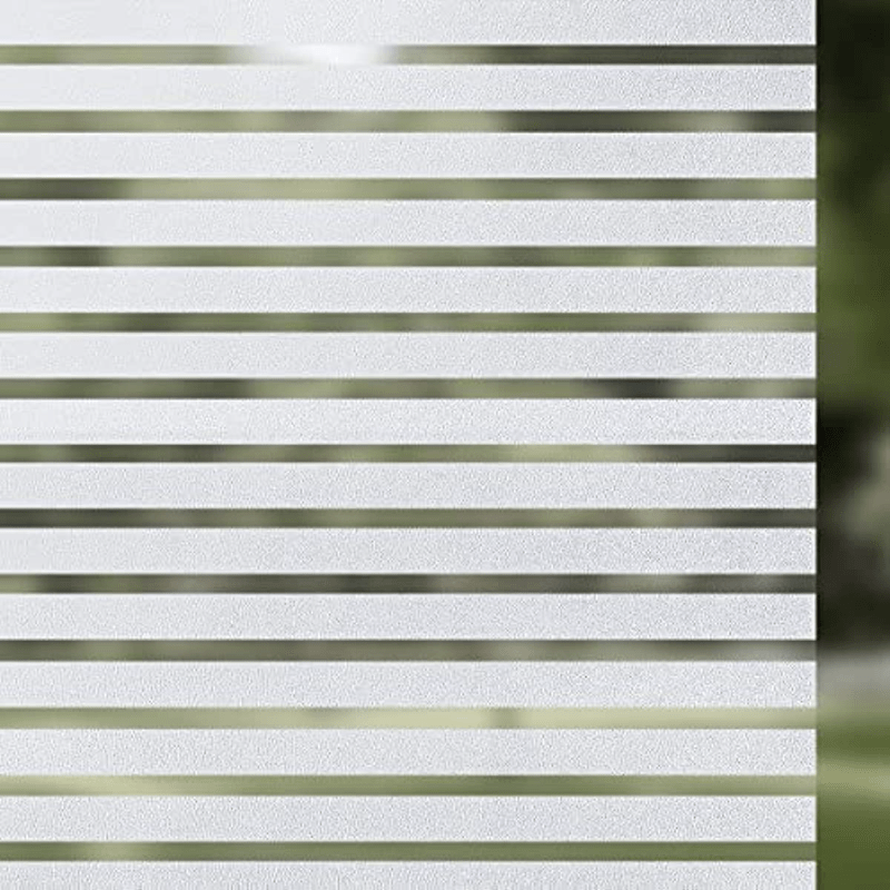 1 Stück Sichtschutz Fensterfolie mattierte Streifen - Temu Germany