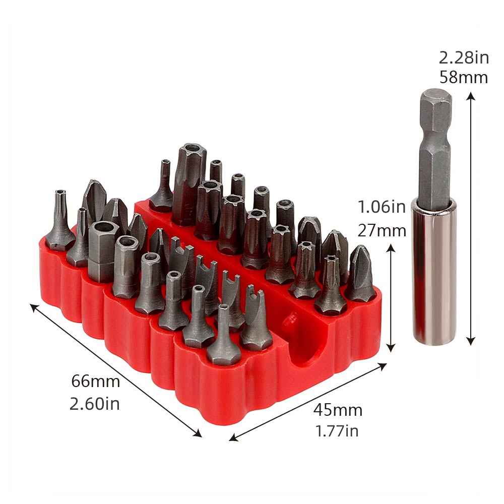 Security Tamper proof Bit Set Torx Hex Star Spanner Temu
