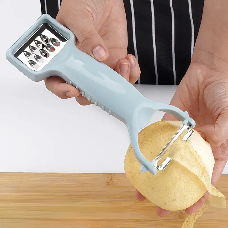 Stainless Steel Multi-purpose Melon Shaver Fruit Shaver Peeler Peeler  Shaver Flat Shaver Household Kitchen Gadget