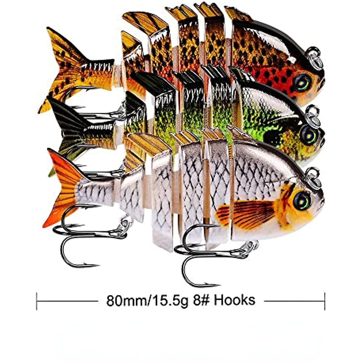 Fish bait double hook icon. Flat illustration of fish bait double