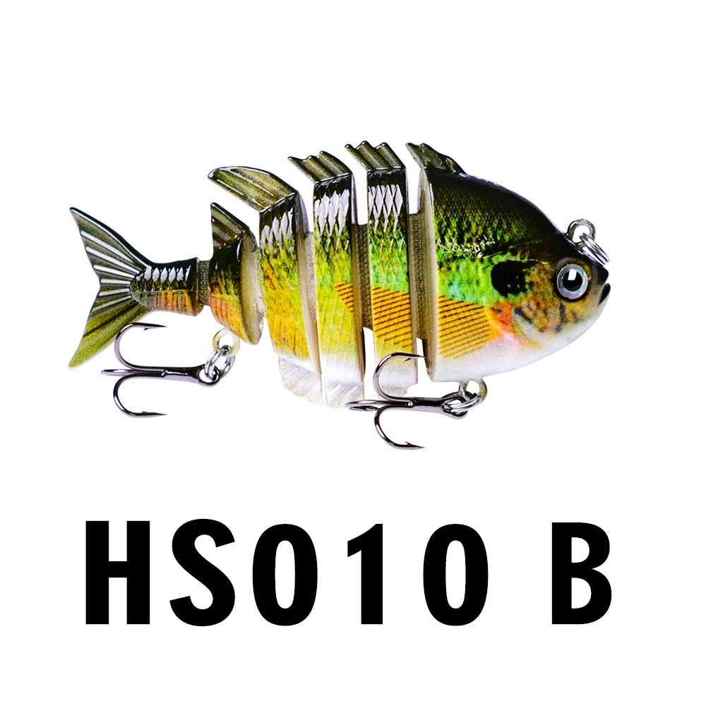 Buy HXC Fishing Lures 3D Fishing Baits Multi-Jointed Fishing Lure
