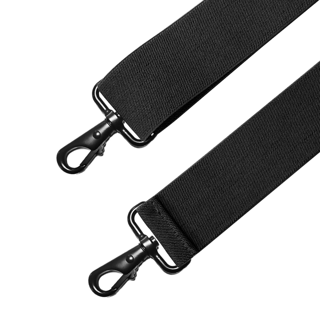 Mens Suspenders X-Back 2 Wide Adjustable Solid Straight Heavy Duty Clip  Suspenders for Men Women