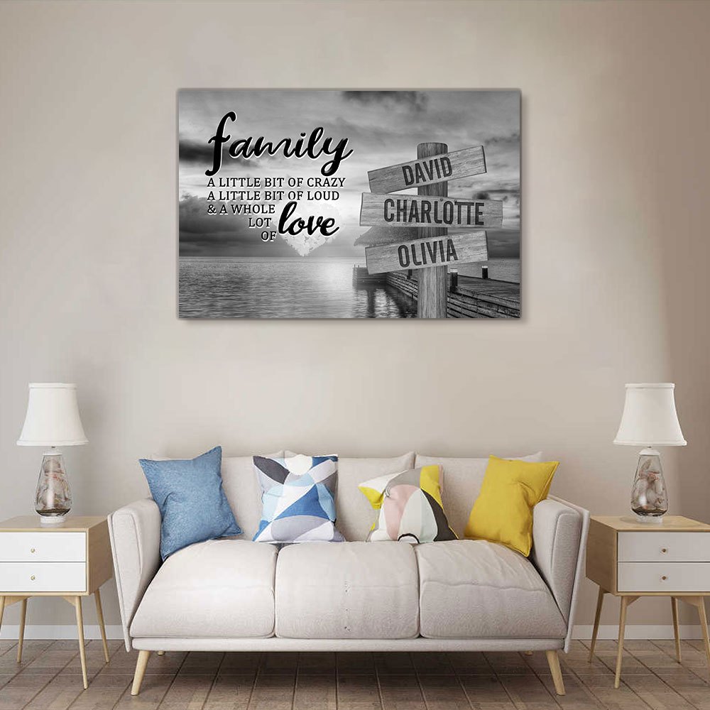 weiyou Stampa Su Tela Personalizzata Con La Tua Foto,Quadro Con Stampa  Fotografica Su Tela,Stampe Su Tela Personalizza Per Famiglia,Quadri Moderni  Soggiorno, Quadro Camera Da Letto, Cucina. (50X70cm) : : Altro