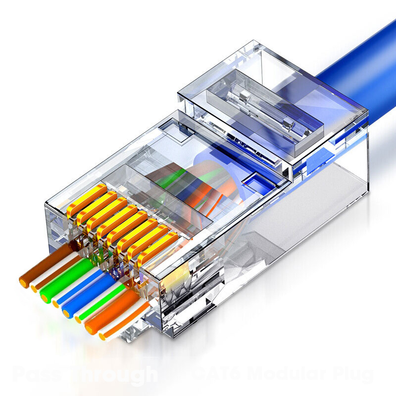Cat6 Rj45 Waterproof Ip67 Ethernet Network Cable Connector - Temu
