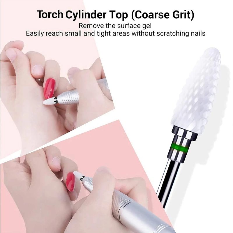 Nail Drill Bits Set Fit For Most Drill Machine Professional Acrylic Nail  Drill Bit For Manicure Pedicure Remove Acrylic Nails Gel Polish Natural  Nails Cuticle 5pcs Different Shape | Shop Now For