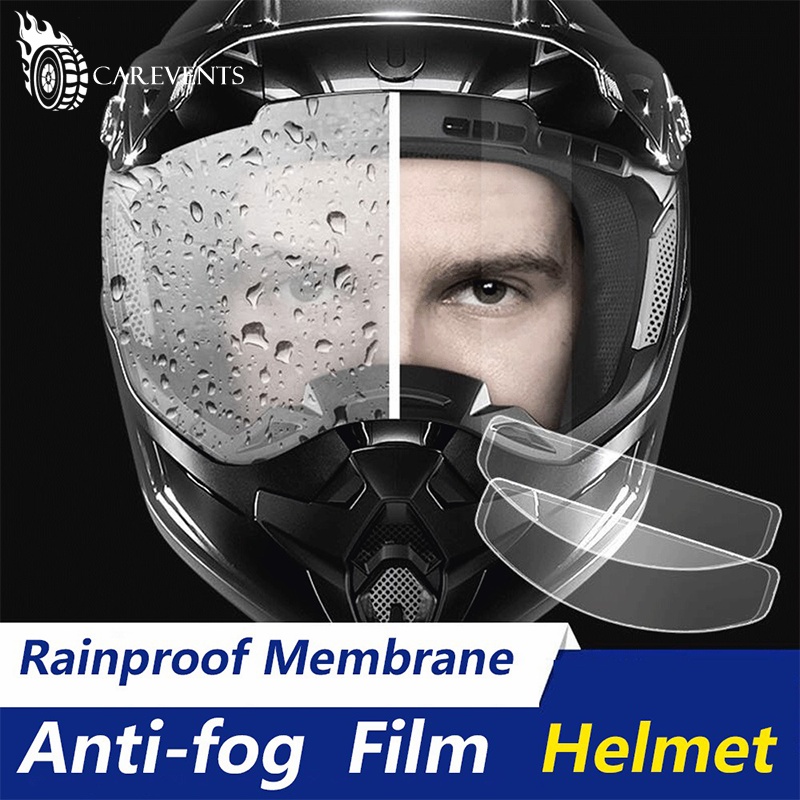 Film Anti-pluie Pour Casque De Moto, Film Autocollant Transparent Anti-buée  Pour Visière De Moto, Accessoire De Course Résistant Au Brouillard - Temu  France