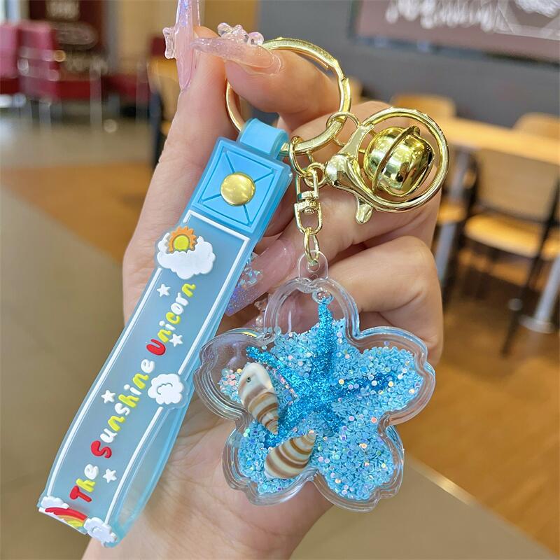 Keychain Keys Car Unicorn, Keychains Backpack Liquid