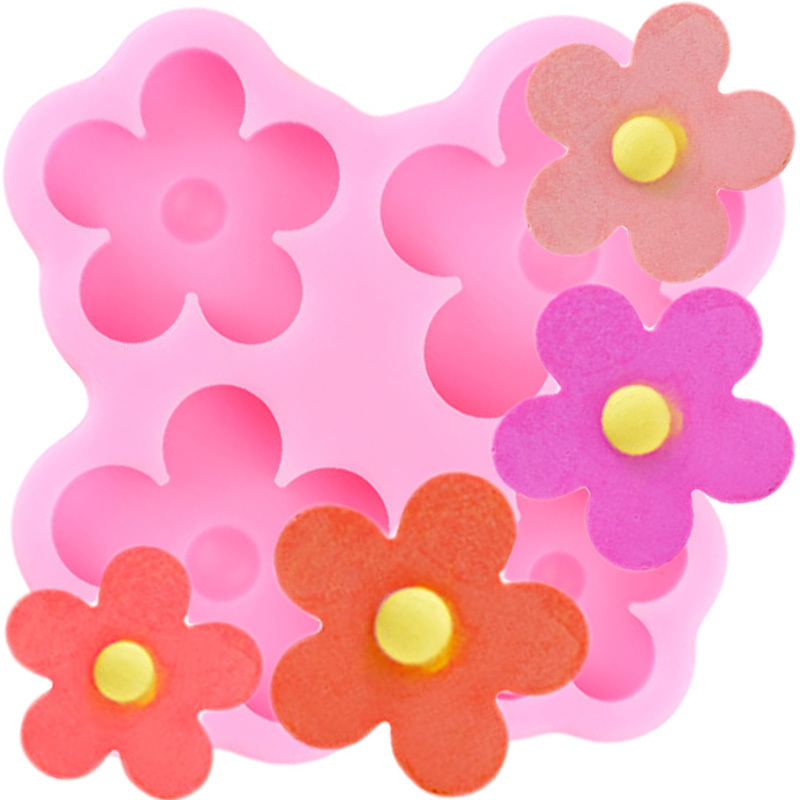 Flower Silicone Mold For Cake Decorating Chocolate Gum Paste - Temu