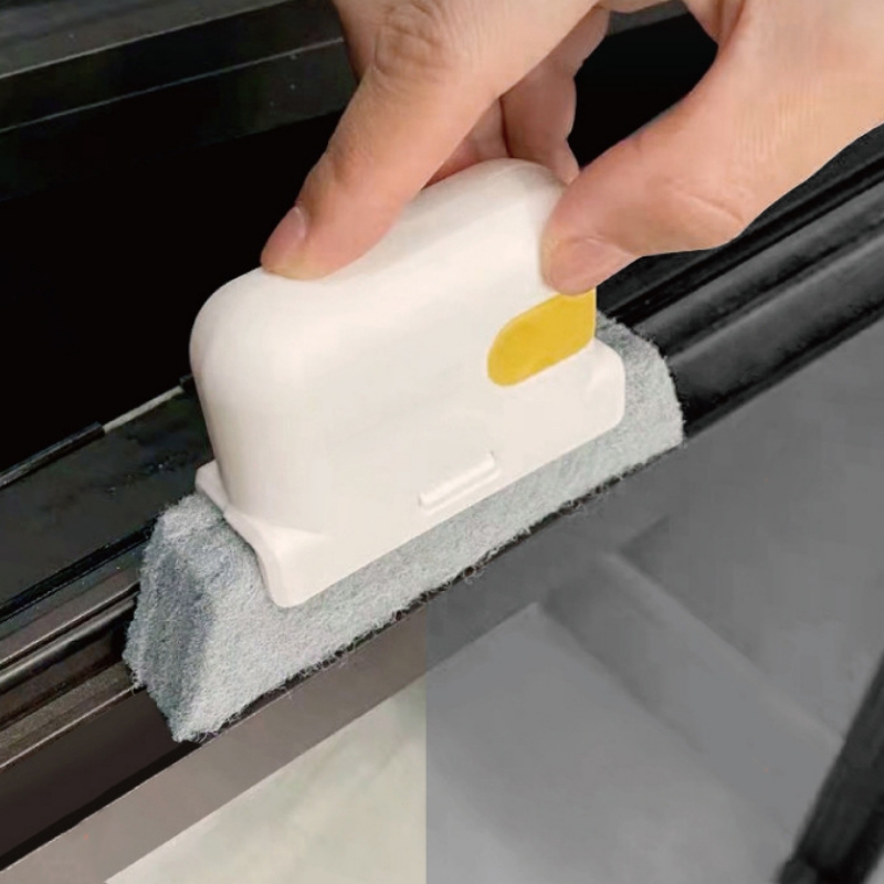 New 1 Groove Cleaning Tool Window Frame Door Groove Cleaning Brush Sliding  Door Track Cleaning Tools Hand-held Crevice Cleaner For Commercial Cleaning  Services/shops - Temu