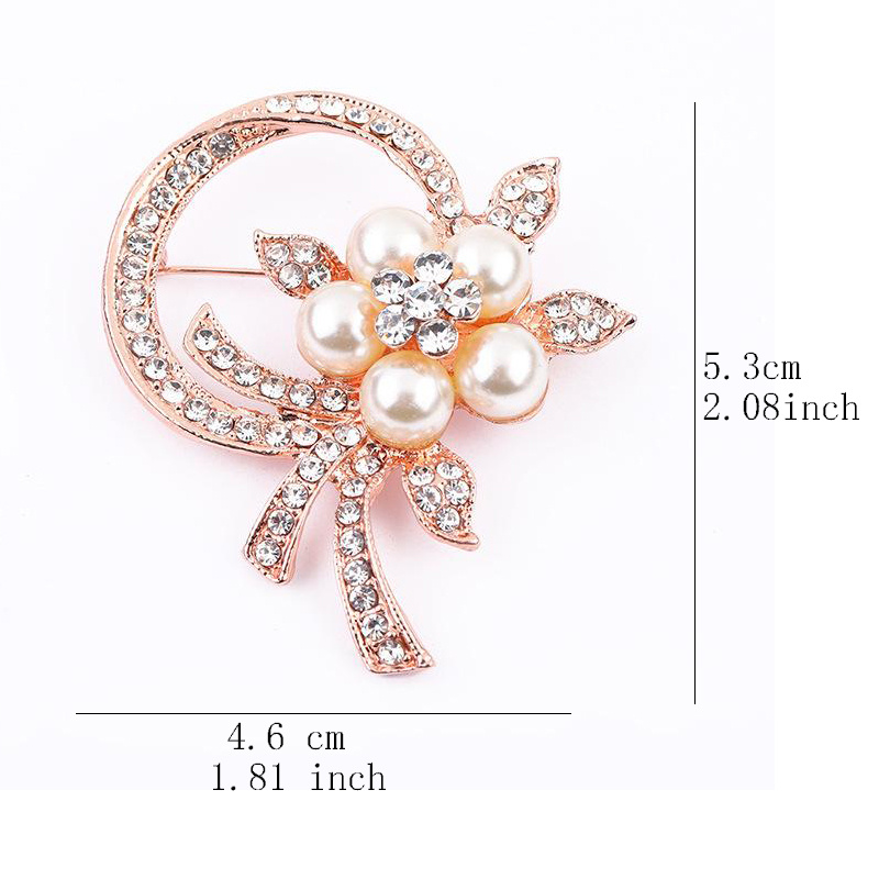 Luxury Fashion Elegant Faux Pearl Flower Brooches Pins For Women Girls  Gorgeous Clothings Decor Corsage Wedding Banquet Garment Ornament Gifts -  Temu