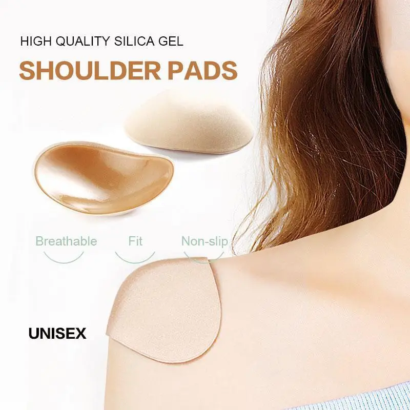 Invisible Silicone Shoulder Pads Soft Non slip Self adhesive - Temu