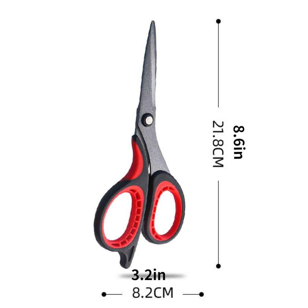 Anti Stick Anti Rust Scissors Office And Home Scissors Stainless Steel  Tailoring Scissors Solid And Durable Alloy Handmade Tools