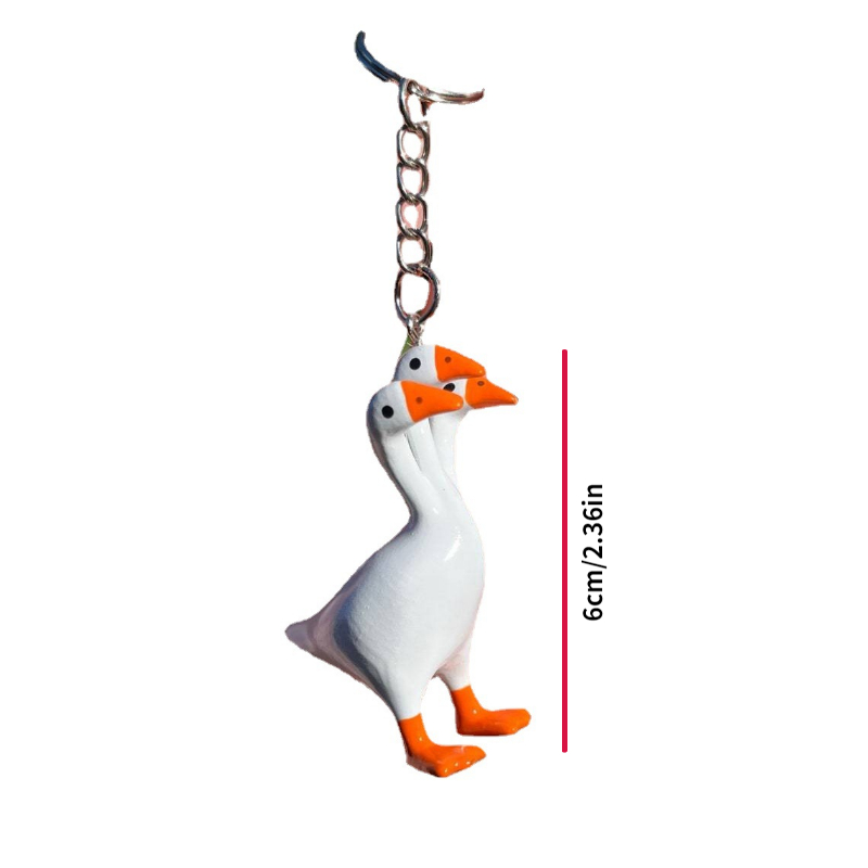 Game Untitled Goose Acrylic Keychain Mobile Phone Straps Key