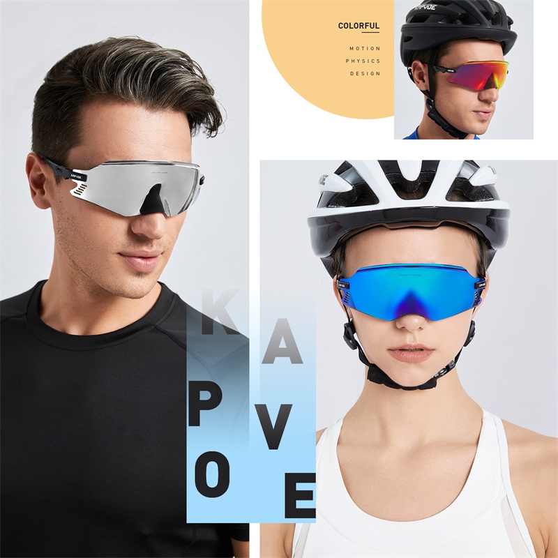 Polarized Cycling Sunglasses Men Women Driving Eyewear Sun Glasses Uv400  Goggle Square Frame Bike Glasses Bike Accessories - Cycling Sunglasses