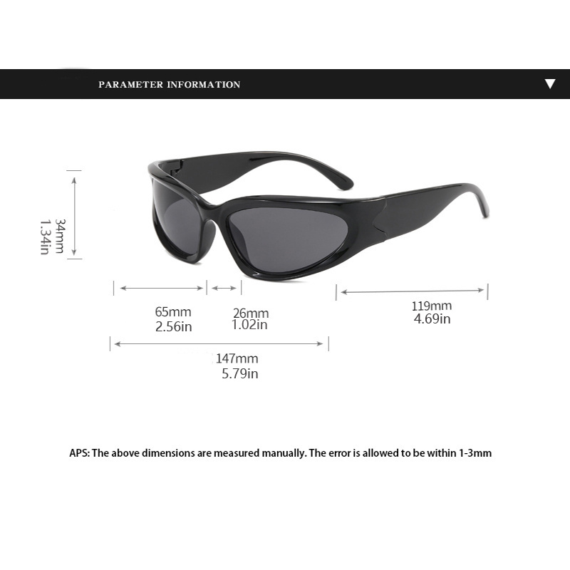 Men Sunglasses Silver Mirror Lens Elegant Design Luxury Hip Hop Shades 2023  NEW