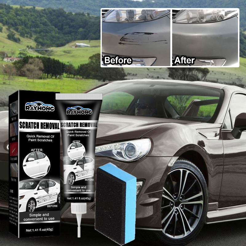 Car Scratch Remover Cream, Car Scratches Repair Polishing And Rubbing  Compounds Auto Exterior Care Products For Swirl Marks Water