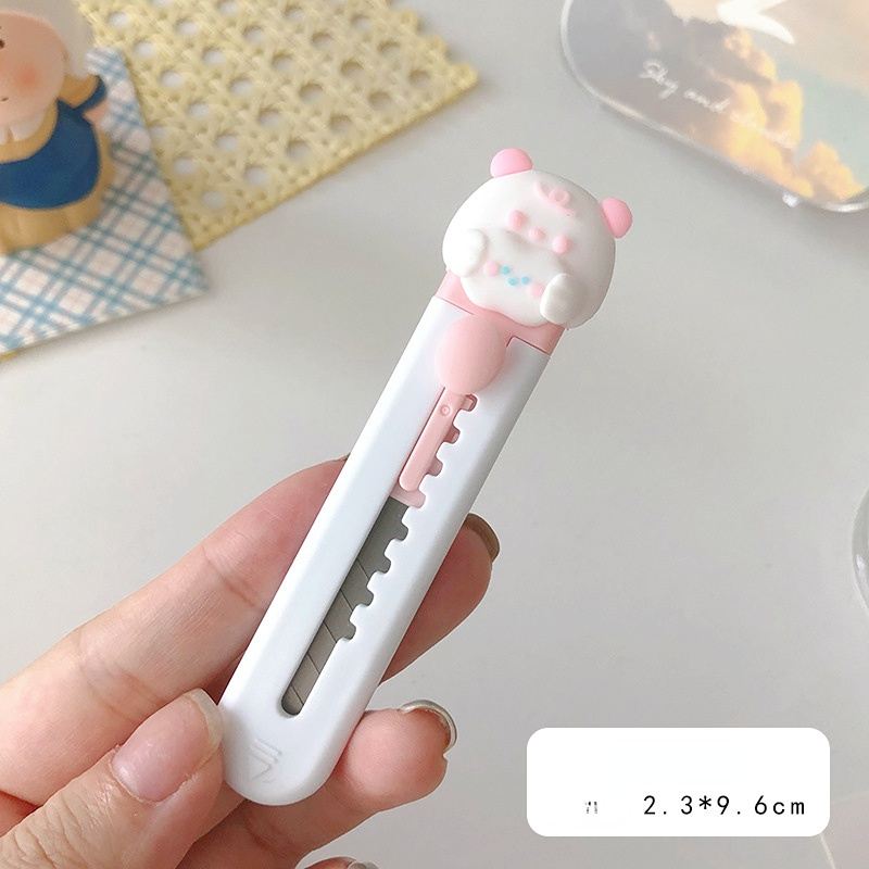 Cute Art Cutter Portable Mini Animal Pattern Utility Knife Student