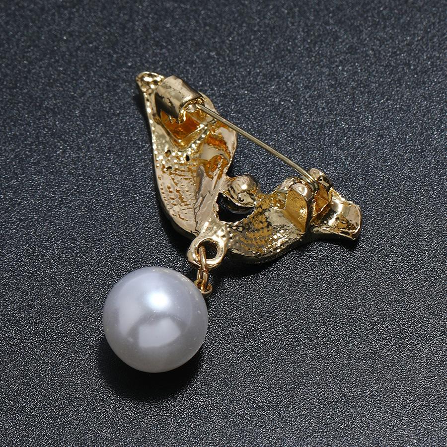 Gorgeous Bow Angel Faux Pearl Brooches Pin For Women - Temu