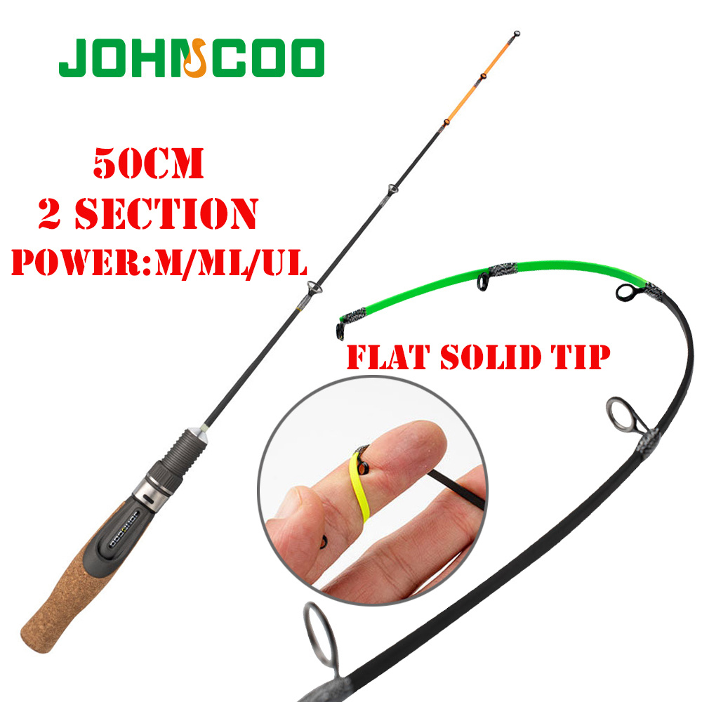 High Quality Ul Ml Winter Fishing Rod With Soft And Flat Tip