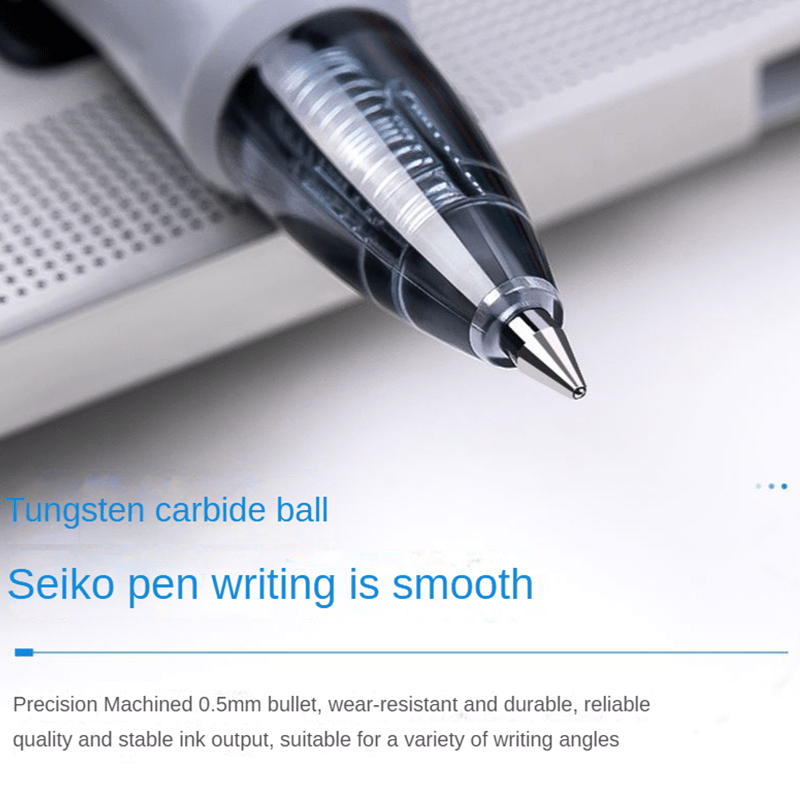 DELI NUSIGN Gel Pen Retractable 0.5 Felt-tip Pen Stationery for