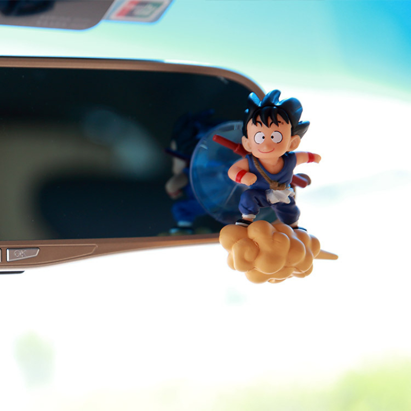 1pc Cartoon Anime Car Ornament Car Rear View Mirror Suction - Temu
