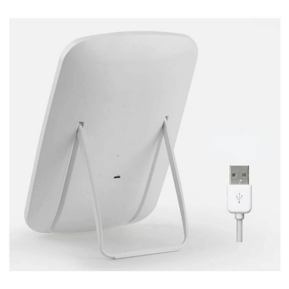 Portable LED Makeup Mirror Touch Screen 3 Light Vanity Mirror