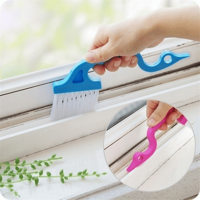 Crevice Groove Cleaning Brush Trench Window Door Cleaning Gap Dust