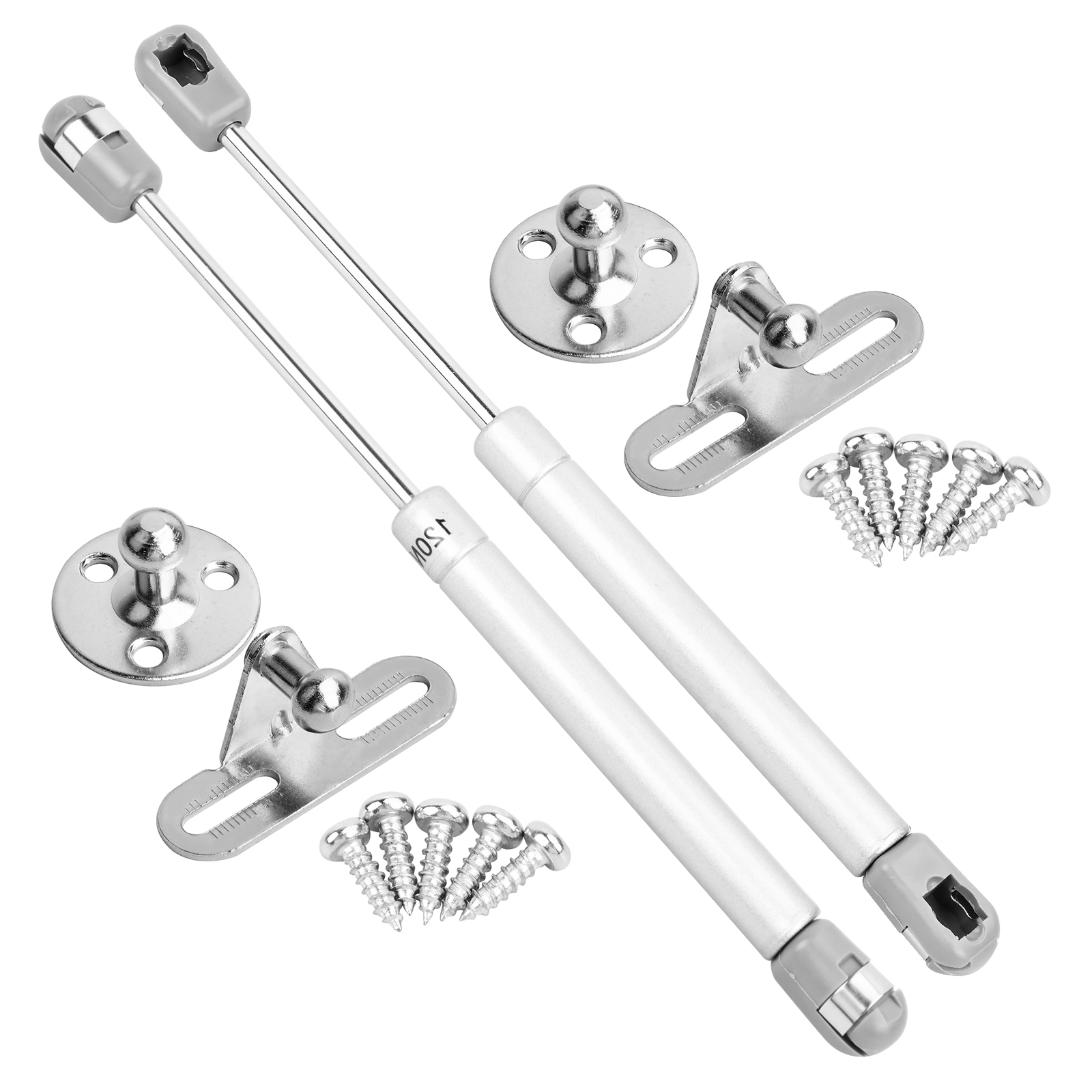Gedotec Door fitting kitchen cabinet gas pressure damper 250 N gas lift  O-Mat compression spring for Kesseböhmer fitting, 2 pieces - shock  absorbers with assembly instructions : : DIY & Tools