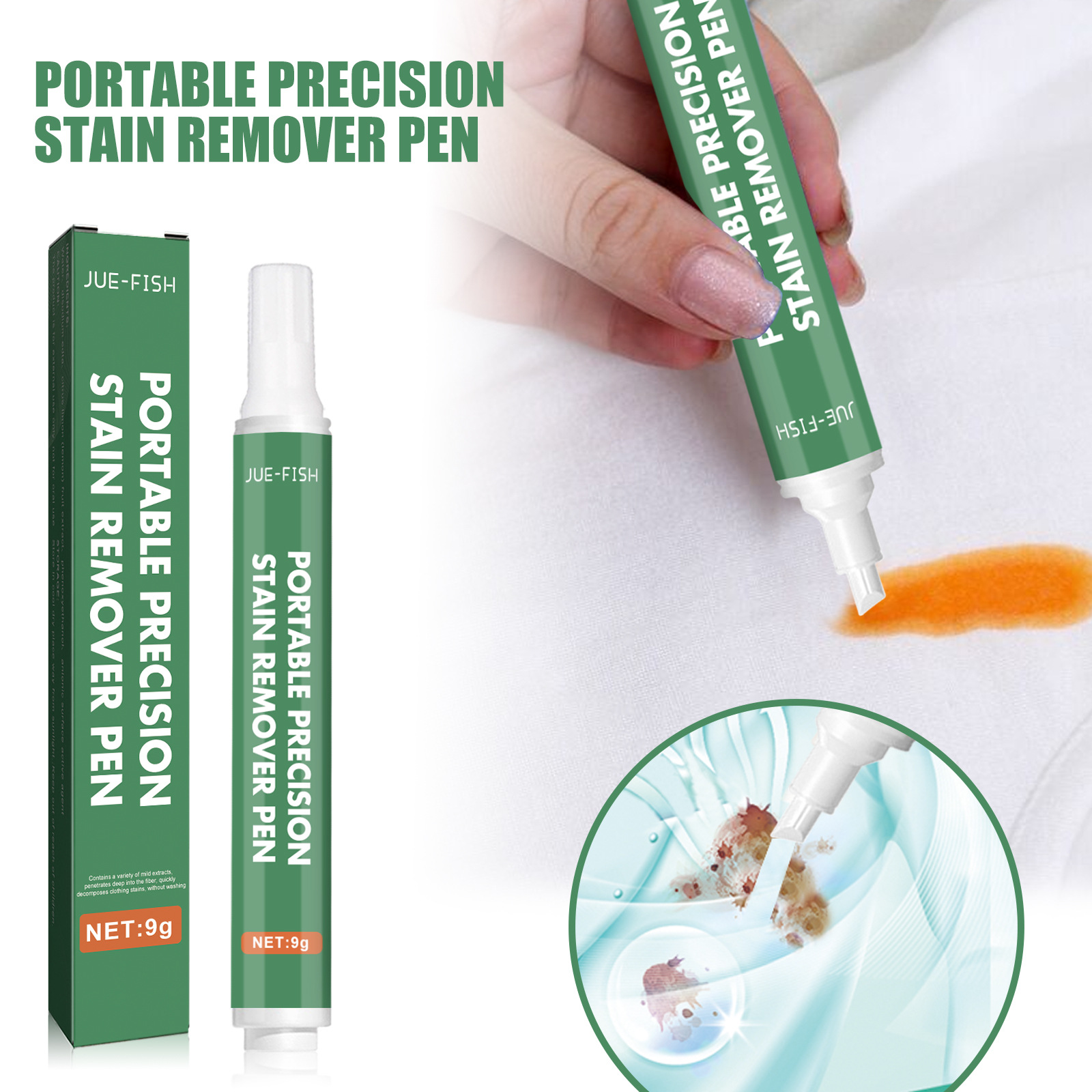 Portable Instant Stain Remover Pen Get Rid Of Stains On - Temu