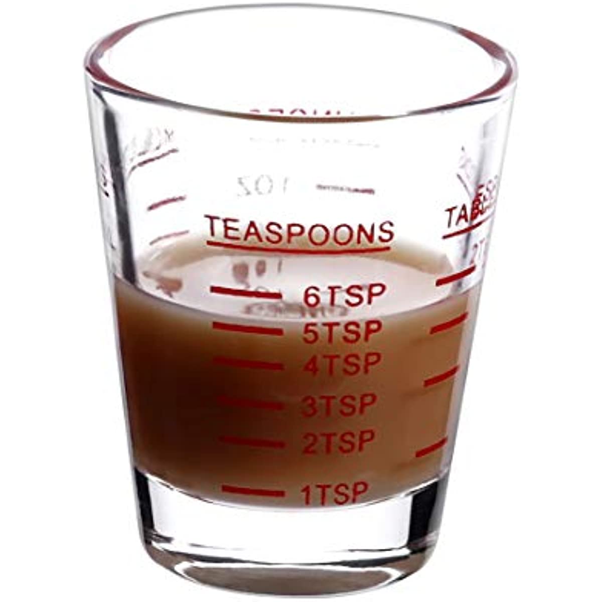 3 Ounc Shot Glass Measuring Cup Liquid Heavy High Espresso - Temu