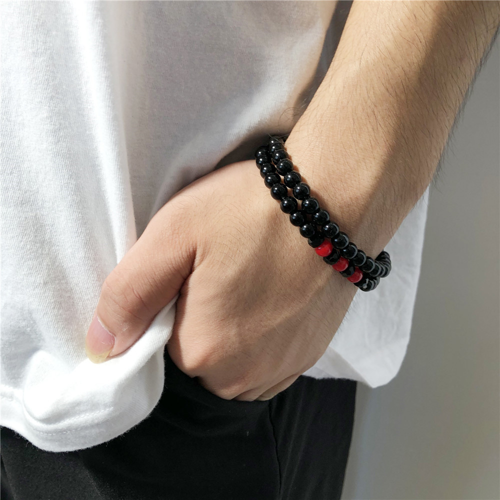 Charm Natural Stone bracelet Rock Lava Beads For Women Men Fashion Bracelet