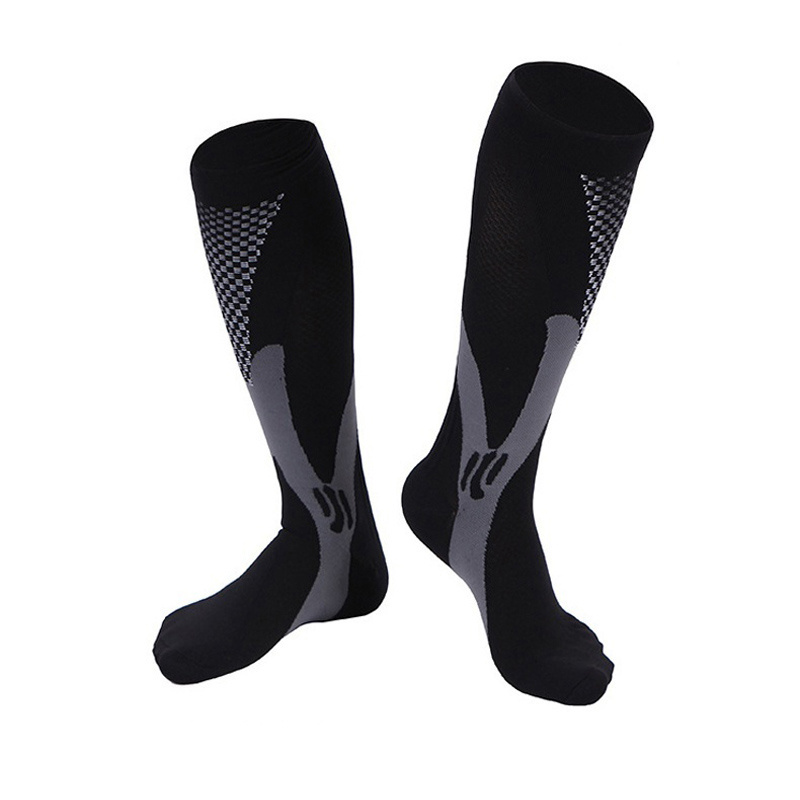 Calcetines de compresión para hombre y mujer, medias graduadas para Crossfit,  entrenamiento, correr, recuperación, ciclismo, viajes