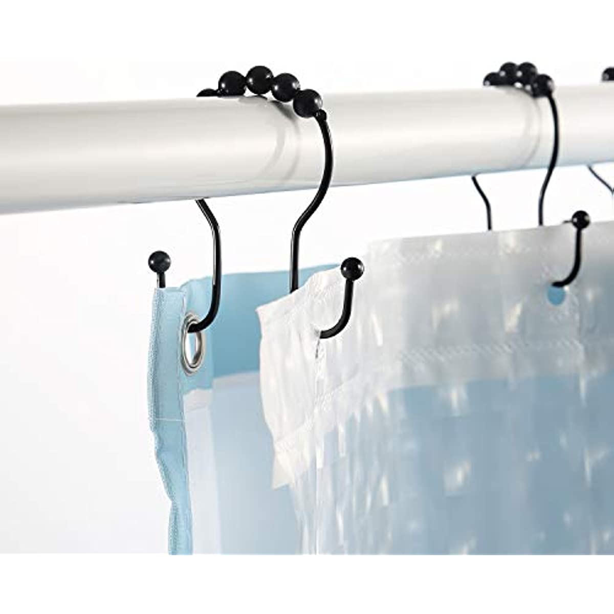 Eco friendly C type Shower Curtain Hooks Strong Durable - Temu Canada