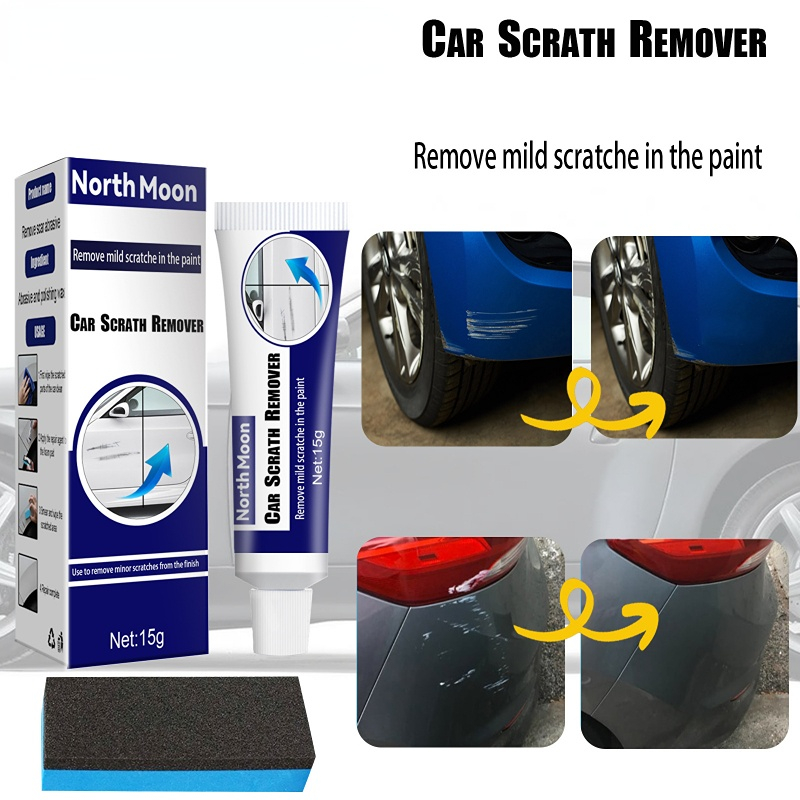 Car Scratch Remover Abrasive Materials Mark Removal Polishing Scratch  Repair Wax For Car Paint - Automotive - Temu