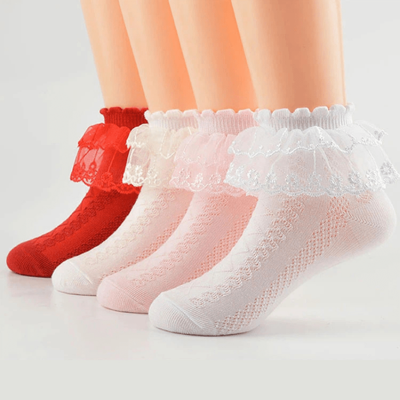 kids lace socks