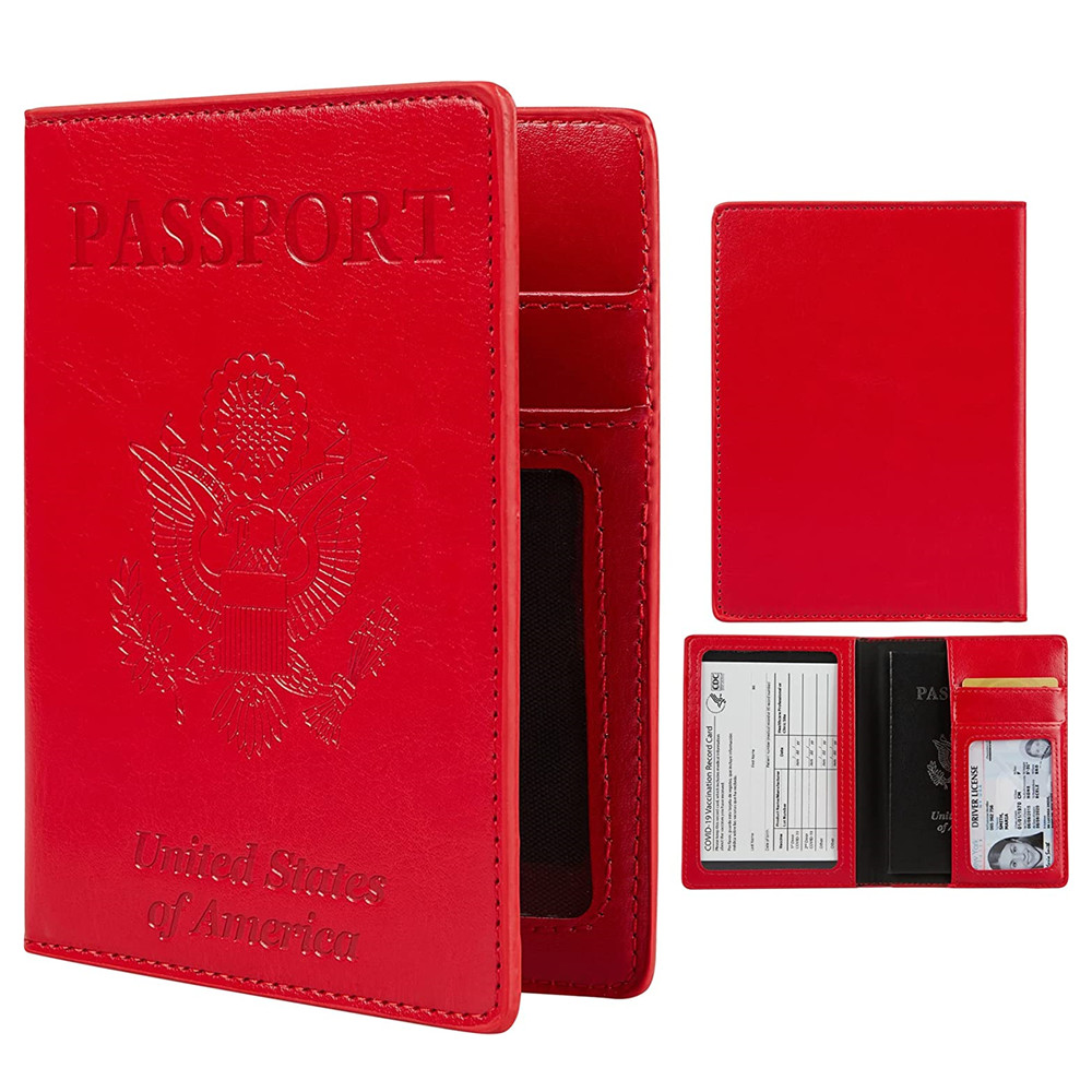 Cynure Rfid Blocking Passport Cover and CDC Vaccine