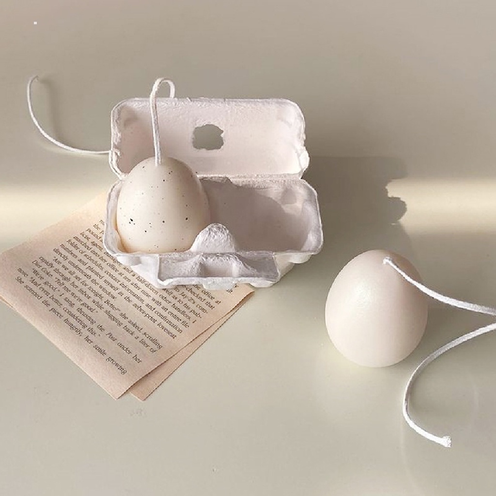 Easter Egg Shape Silicone Mold - Set of 2