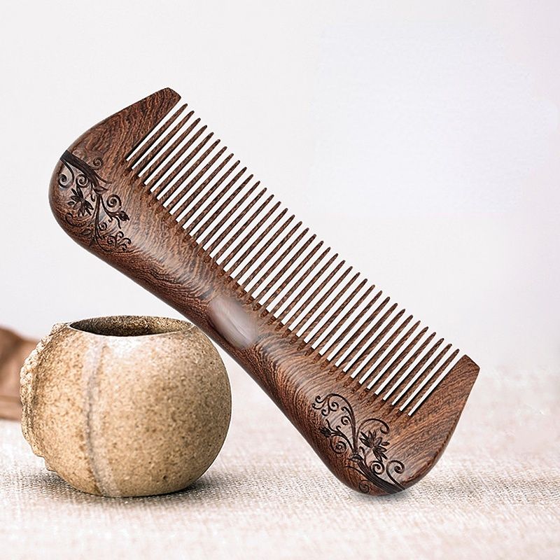 Wooden Hair Comb Portable Plain Wooden Hair Comb Sandalwood Comb For  Women's Long Hair Wooden Comb Horn Comb Massage Scalp Household Comb  Durable Natural | High-quality & Affordable | Temu Canada
