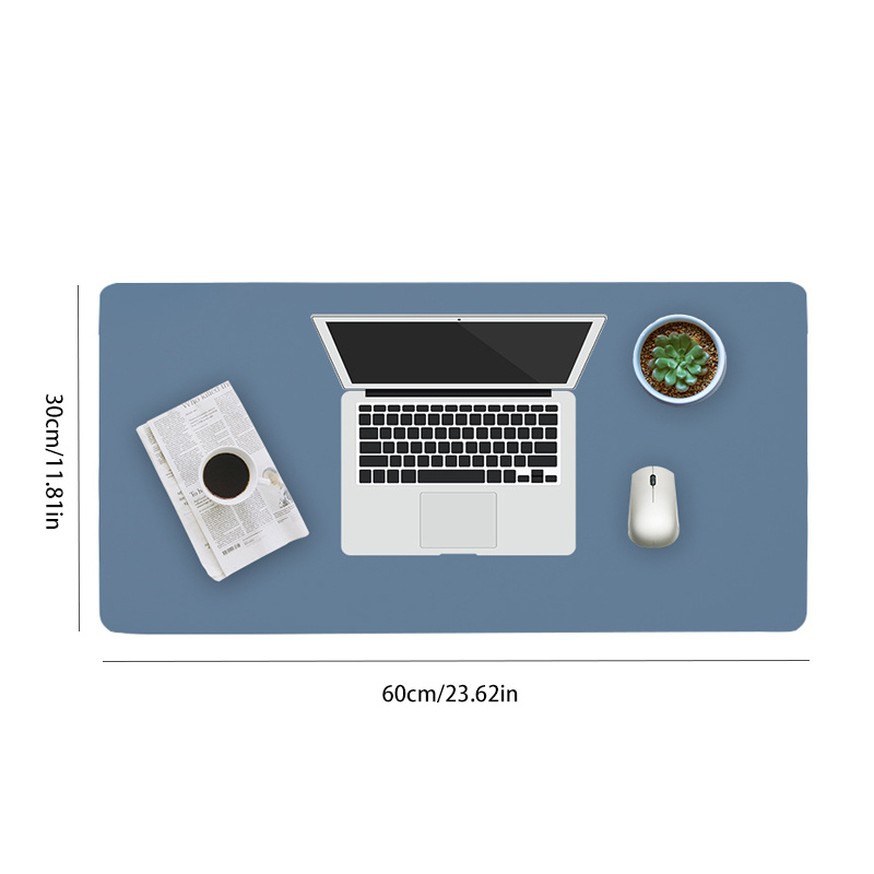 Desk Protector Blotter Pad on Top of Desks PU Leather Office Desk Writing Mat Computer Laptop Gaming Under Keyboard Mouse Pad Desk Decor Accessories