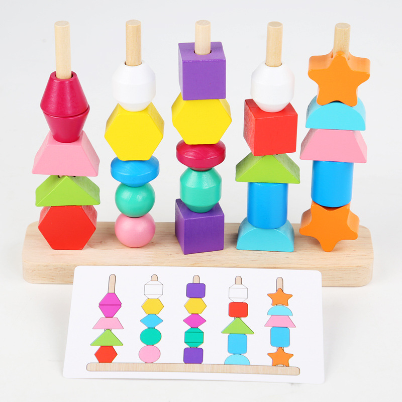 Montessori Holzspielzeug Farbe Form Matching Puzzle Spiel - Temu Switzerland