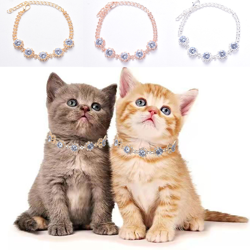 Artificial Pearl Dog Cat Necklaces, Small Dogs Cats Collar With Crystal Love  Pendant, Pet Puppy Dog Necklace, Adjustable Dog Jewelry For Pet Small Girls  Cats - Temu